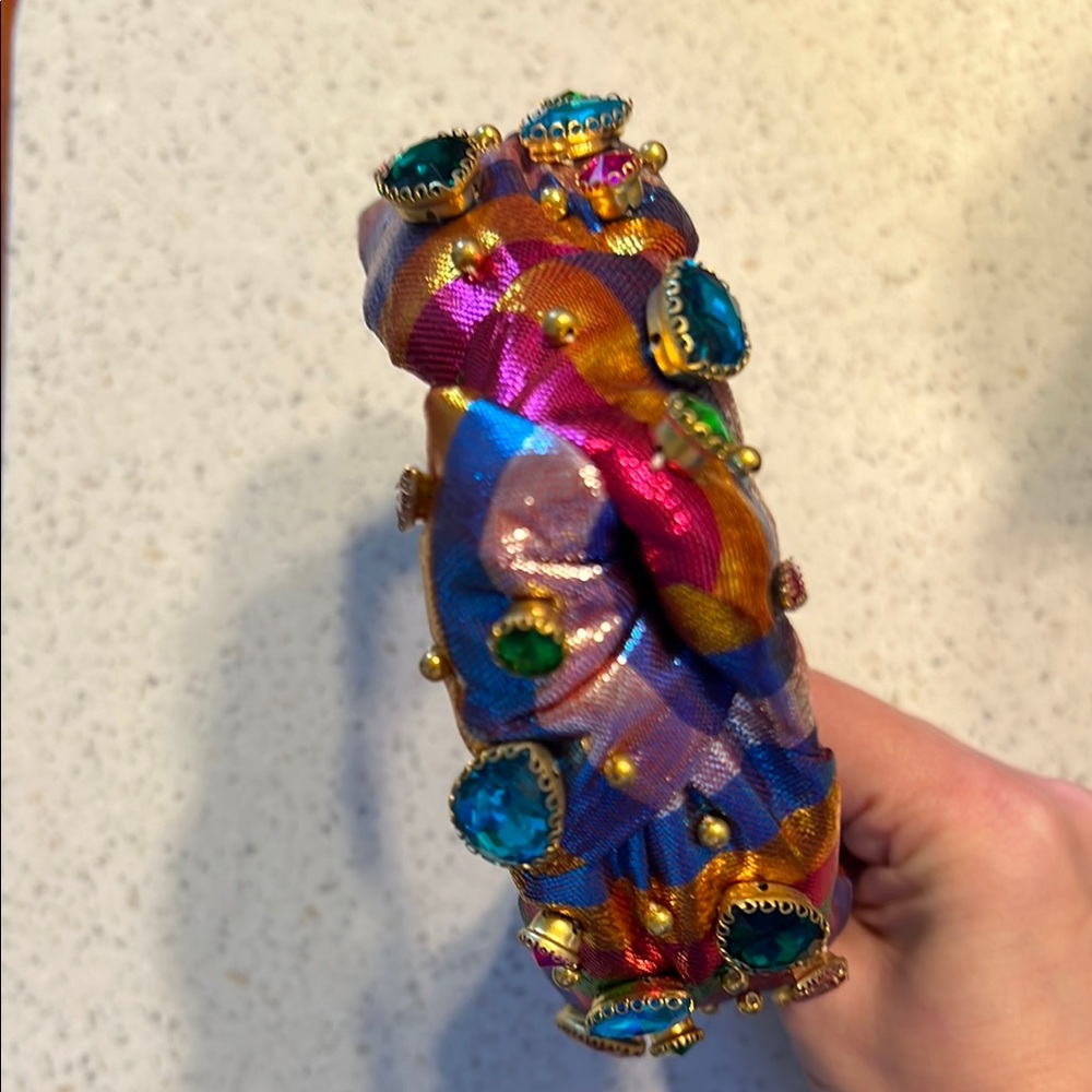 Colorful Gemstone Embellished Headband